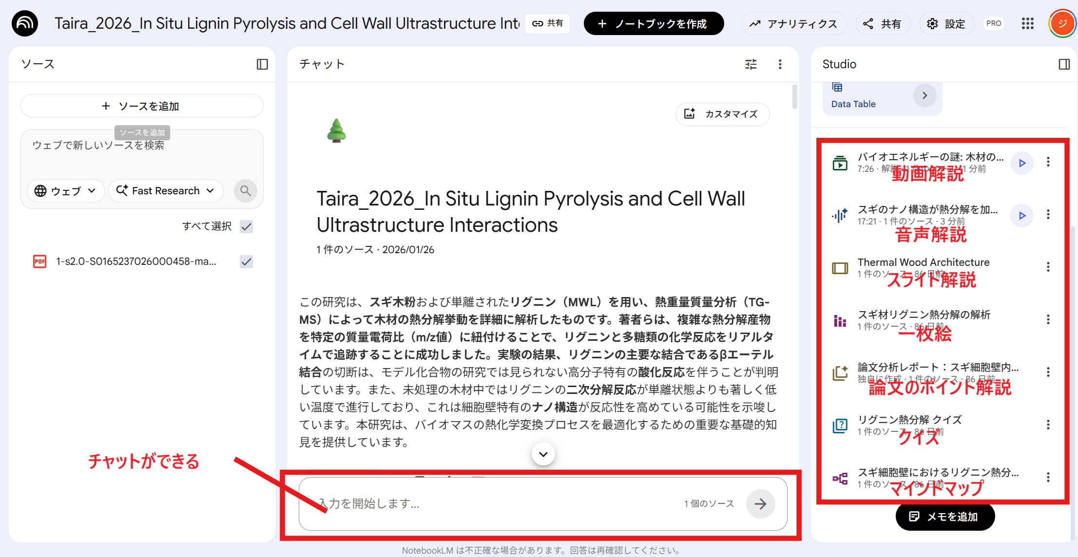 NotebookLMで復習（全体像）